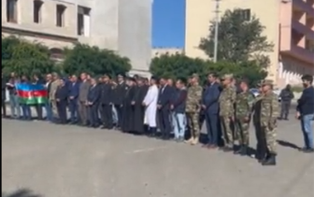 Prezidentin xalqa müraciətini Şuşada belə izlədilər - Video