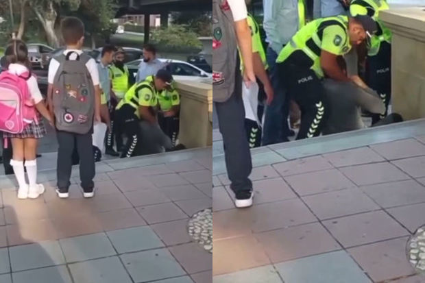 Bakıda polisə tabe olmayan sürücü həbs edildi - RƏSMİ