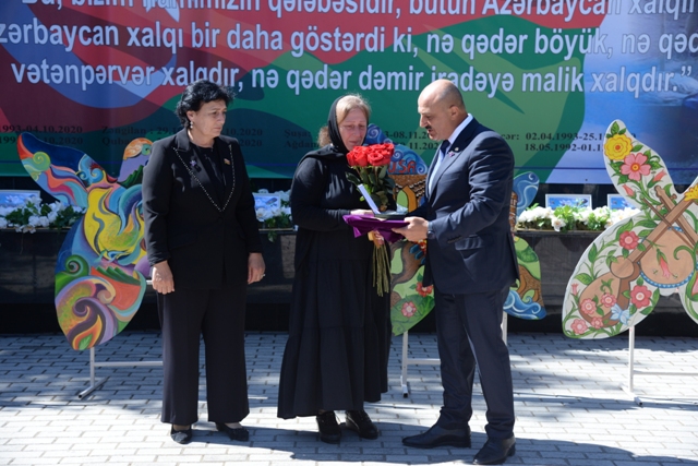 Nəsimi rayonunda 27 sentyabr Anım günü ilə bağlı tədbir keçirilib