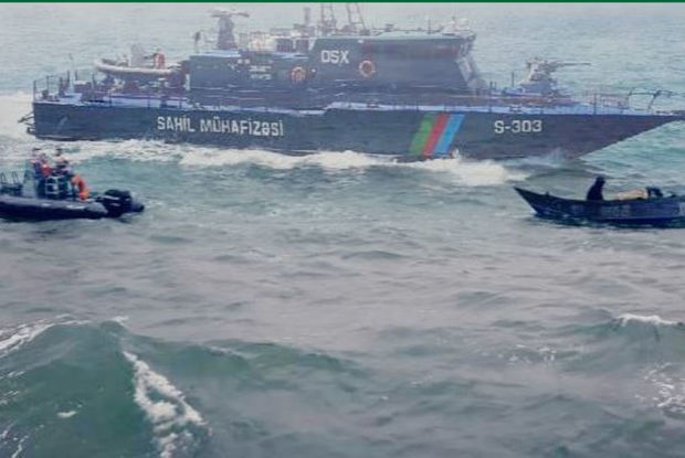 В Каспийском море недалеко от 