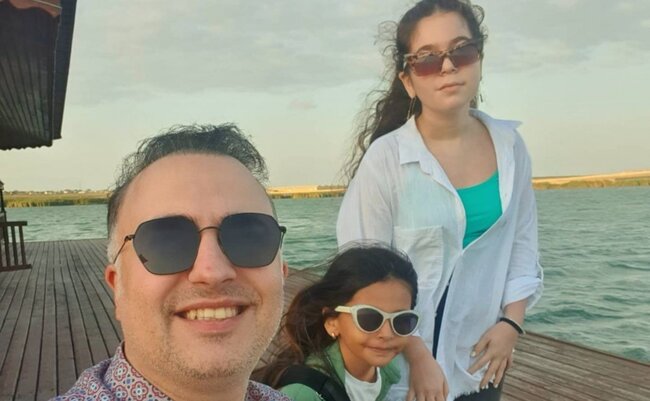 Aylar sonra övladlarını gördü - FOTO