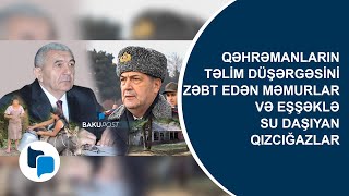 Qəhrəmanların təlim düşərgəsini zəbt edən məmurlar və eşşəklə su daşıyan qızcığazlar - VİDEO