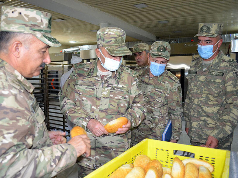 Kəlbəcərdə əsgərlərimiz üçün çörək sexi açıldı - FOTOlar