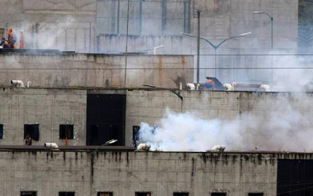 Ekvador həbsxanasında silahlı qarşıdurma - 24 ölü, 42 yaralı
