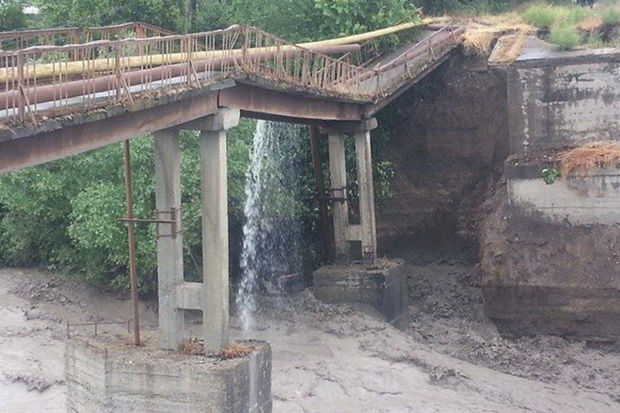 Госагентство прокомментировало утверждения об обрушении моста в Гейчайском районе