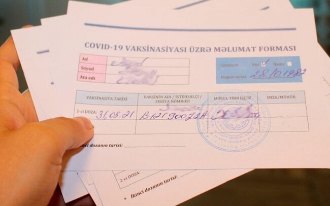 Ağstafa xəstəxanasında saxta COVID pasportu verilməsi aşkarlandı