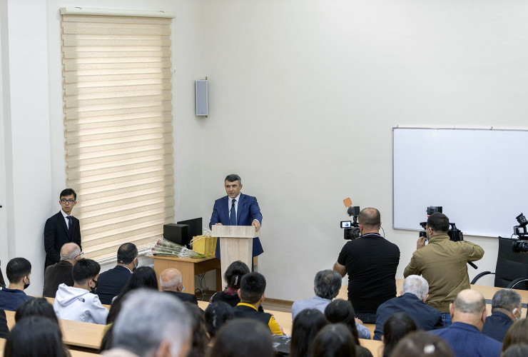 Nazir İnam Kərimov Azərbaycan Dövlət Aqrar Universitetində tədrisin təşkili prosesi ilə tanış olub