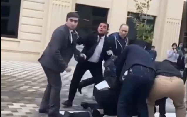 “Landau School”un həyətindəki dava ilə bağlı araşdırma başladı - Video