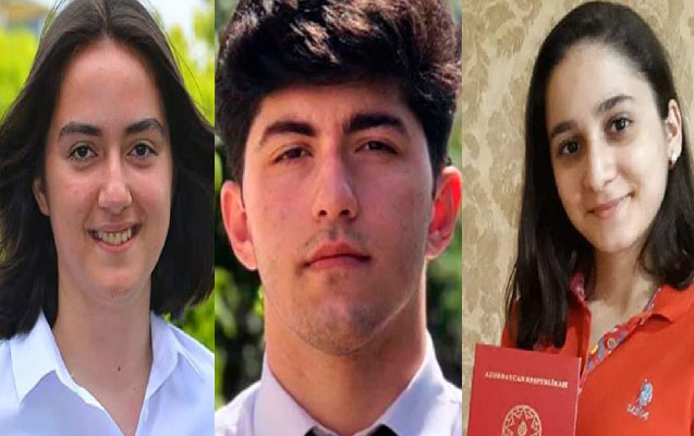 Kənd məktəbində oxuyub Prezident təqaüdü qazanan tələbələr - Fotolar