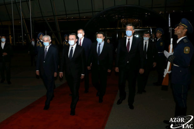 Завершился визит премьер-министра Грузии в Азербайджан - ФОТО