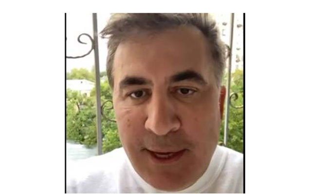 Saakaşvilinin həbs olunmazdan əvvəl - Videomüraciəti