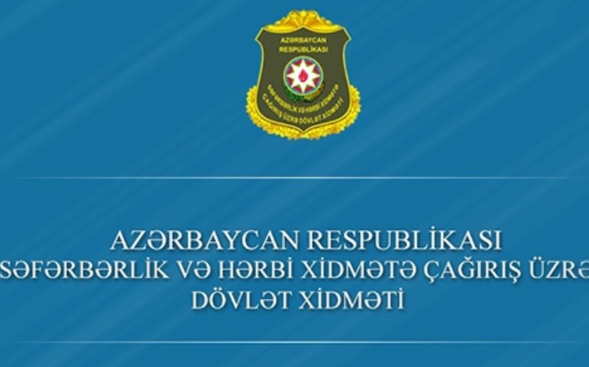Səfərbərlik Xidmətinin vəzifəli şəxsi həbs edilib