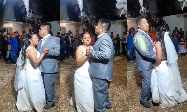 Dünyanın ən bədbəxt bəy və gəlini: Hər kəs onlardan danışır - VİDEO