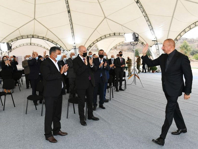 Prezident İlham Əliyev: Bizim Qələbəmizin rəmzi olan yumruq təkcə güc rəmzi deyil, bu, birlik rəmzidir