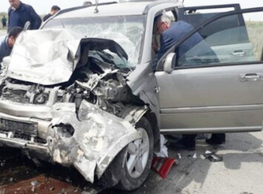 Tovuzda qəzada 1 nəfər öldü, 3 nəfər yaralandı