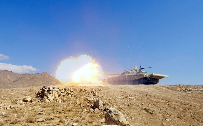 “Sarsılmaz qardaşlıq-2021” Azərbaycan-Türkiyə birgə döyüş atışlı taktiki təlimi davam edir -VIDEO