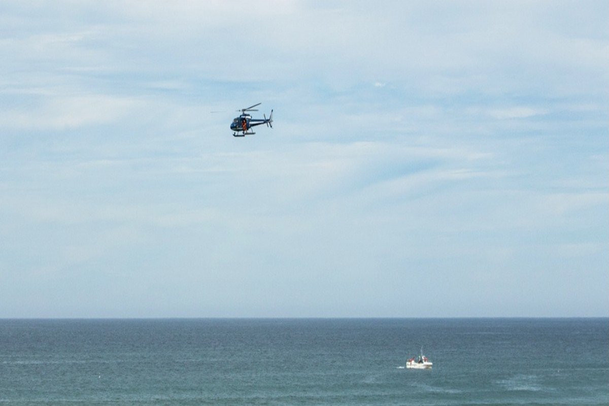 KIV: Kanadaya məxsus yük helikopteri qəzaya uğrayaraq okeana düşüb