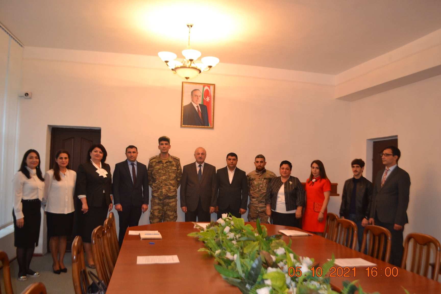 Mingəçevir icra başçısı Müəllimlər Günü münasibətilə görüş keçirdi - FOTOLAR