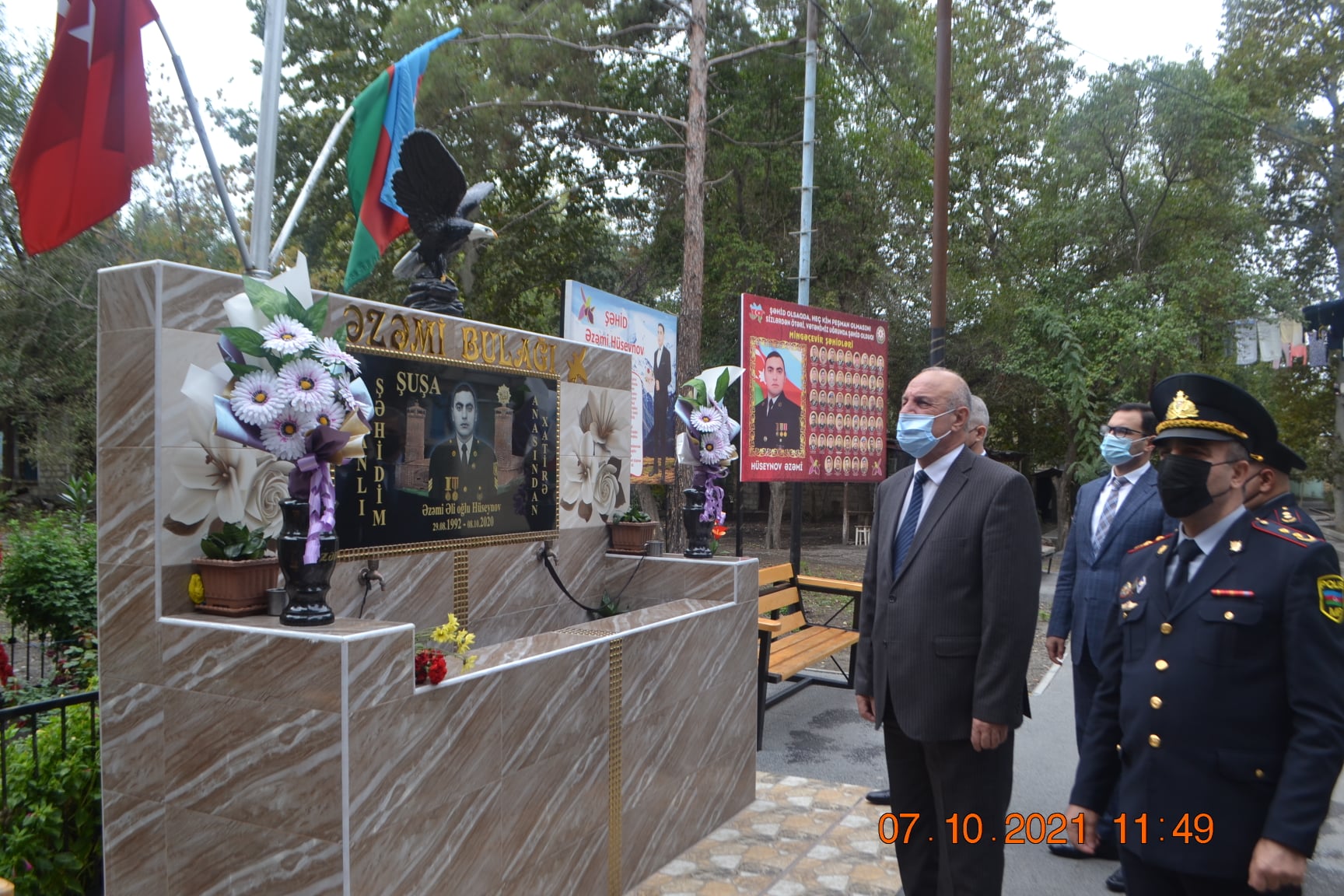 Mingəçevir İcra başçısı növbəti dəfə şəhid ailələrini ziyarət edib - FOTOLAR