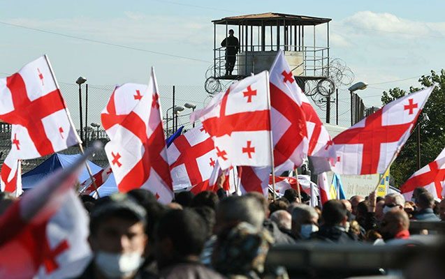 Saakaşvilinin tərəfdarları Tbilisidə aksiyaya hazırlaşır