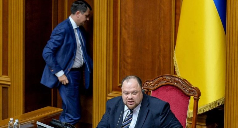 Ukrayna parlamentinə yeni spiker seçilib