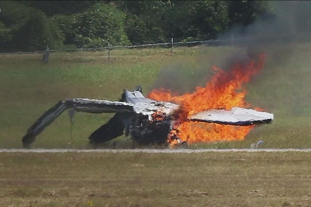 При крушении самолета в США погибли четыре человека - ФОТО/ВИДЕО