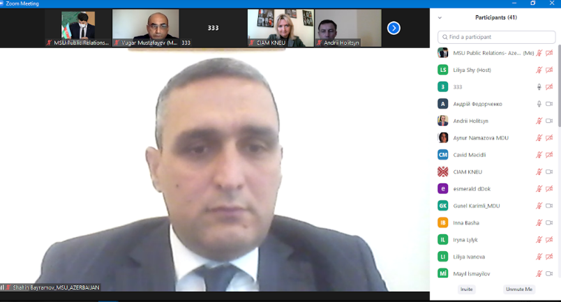 Mingəçevir Dövlət Universiteti Ukraynada keçirilən beynəlxalq konfransda fəal təmsil olunub