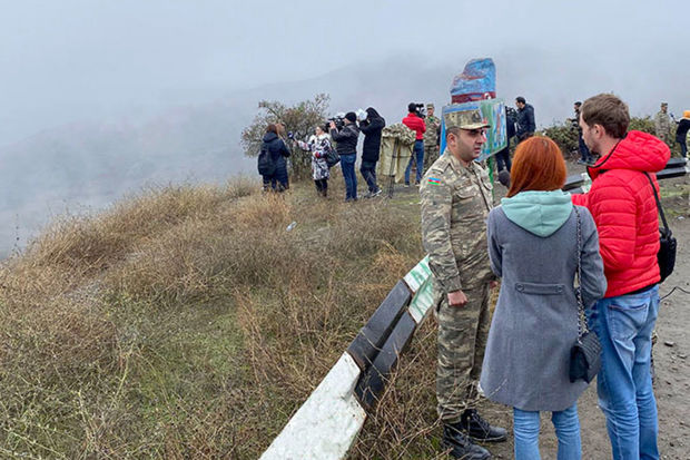 Füzuli və Xocavənd rayonlarına media-tur təşkil edilib - FOTO