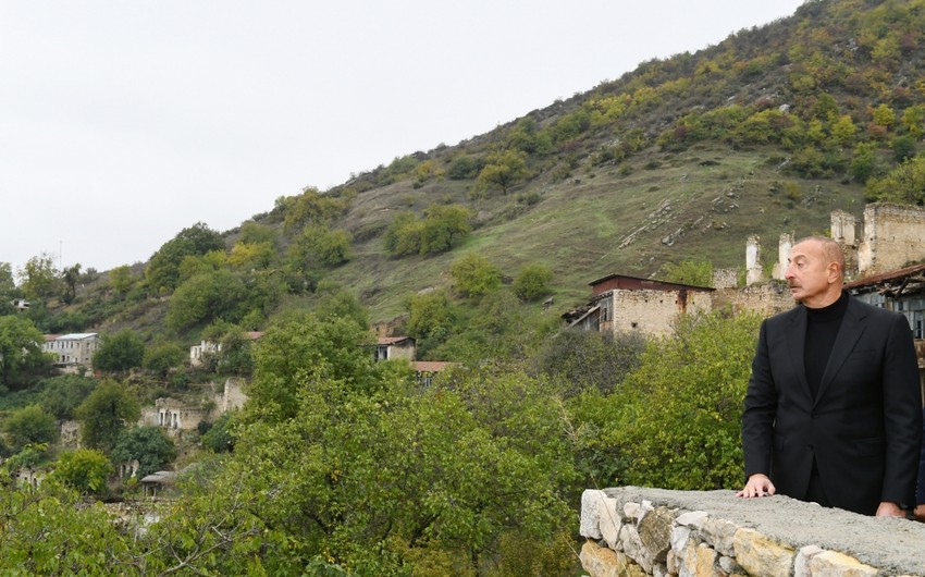 İlham Əliyev Azərbaycan tarixçilərinə göstəriş verib