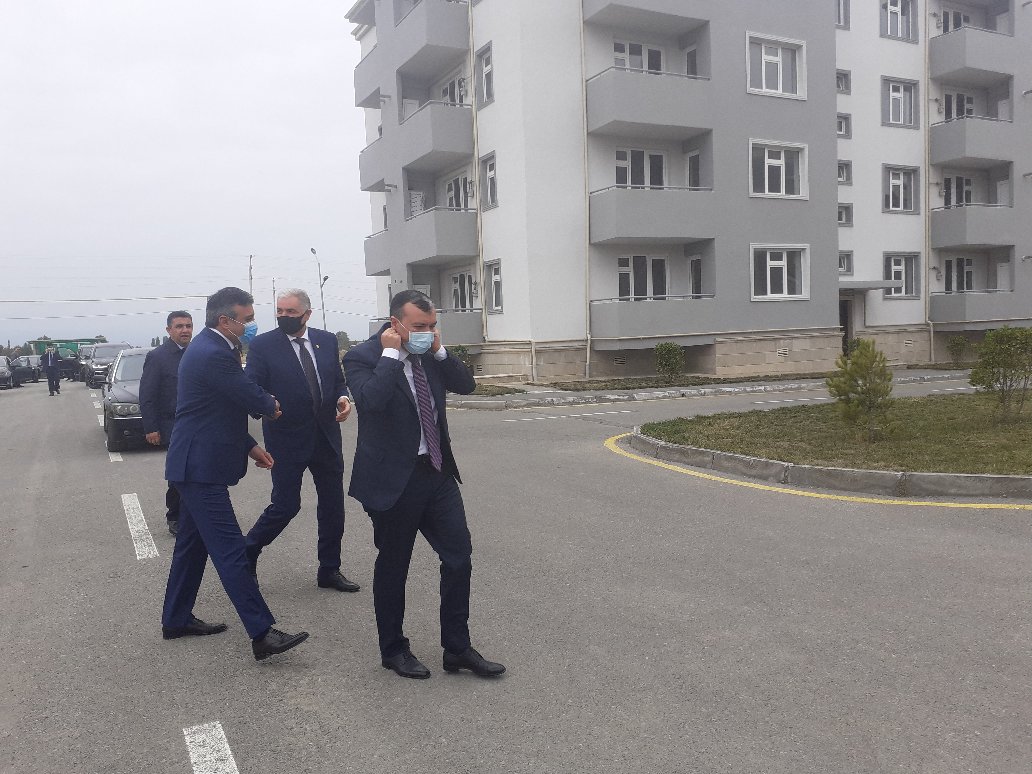 Sahil Babayev Samuxda yeni binaların açılışını etdi -FOTO
