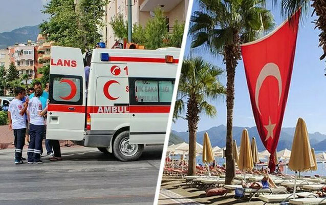 Ailəsi ilə tətilə gedən rus turist Türkiyədə öldü