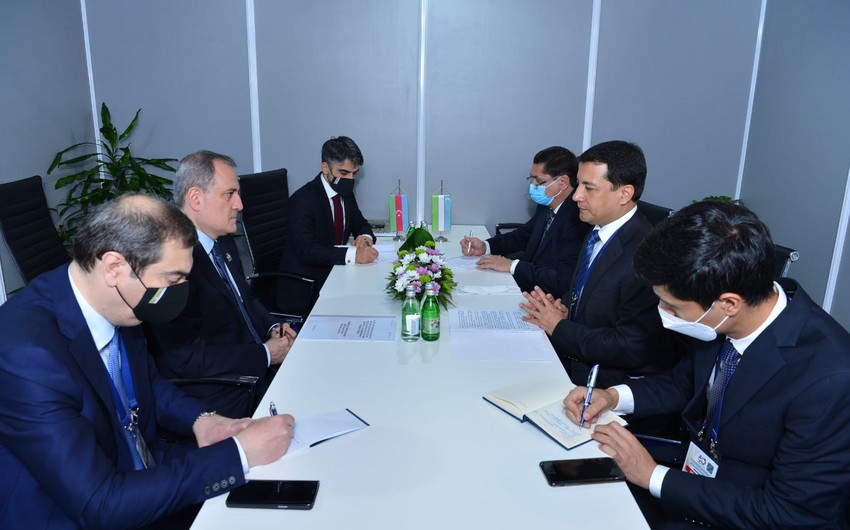 Azərbaycan və Özbəkistan arasında ikitərəfli münasibətlər müzakirə edilib