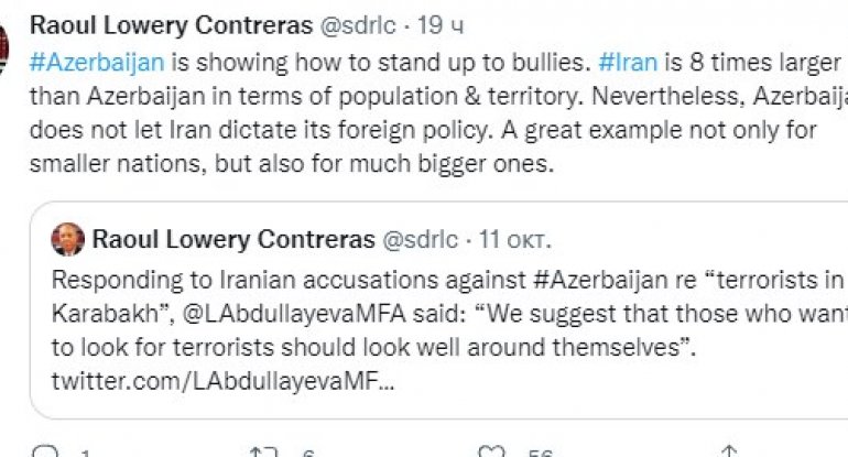 Xarici jurnalist Azərbaycanı dünyaya nümunə kimi təqdim etdi - FOTO