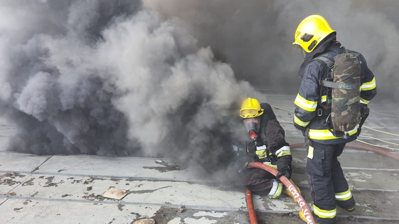 Nərimanovdakı dəhşətli yanğın yerindən yeni görüntülər (FOTO/VİDEO)