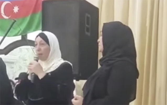 Şəhid anasından təsirli çıxış - Video