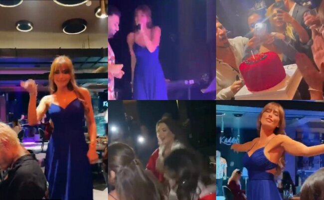 Pərvin Abıyeva ad gününü BELƏ QEYD ETDİ - VİDEO