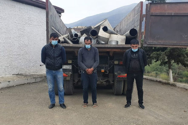 Задержаны незаконно проникшие на освобожденные территории