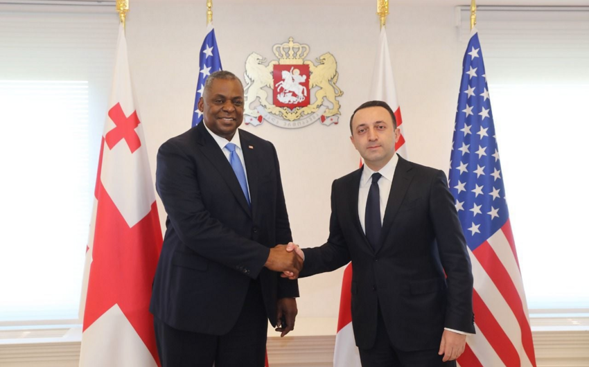Gürcüstan və ABŞ Cənubi Qafqazda sülh təşəbbüsünü müzakirə ediblər