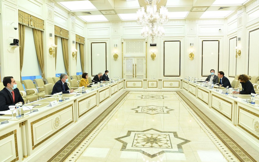 Sahibə Qafarova NATO nümayəndə heyəti ilə görüşüb