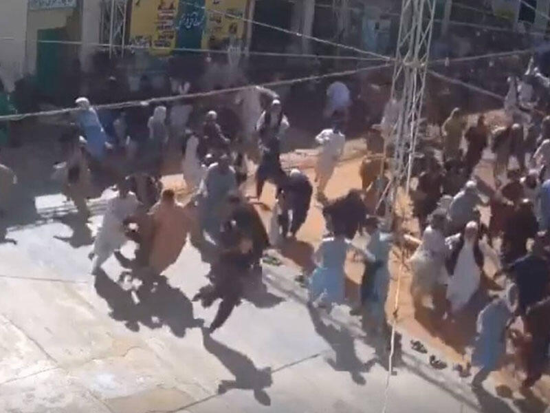 Şiə məscidinə hücumun görüntüləri ortaya çıxdı - VİDEO