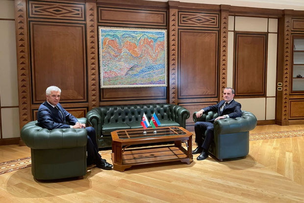 Ceyhun Bayramov Slovakiyanın XİN başçısı ilə görüşdü - YENİLƏNİB + FOTO/VİDEO