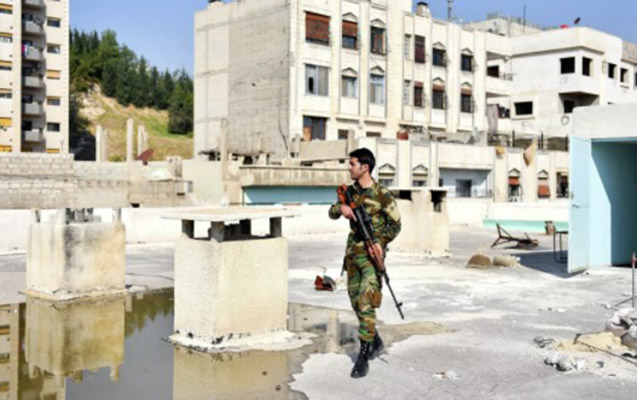 Suriyada avtobus minaya düşdü, 14 hərbçi öldü