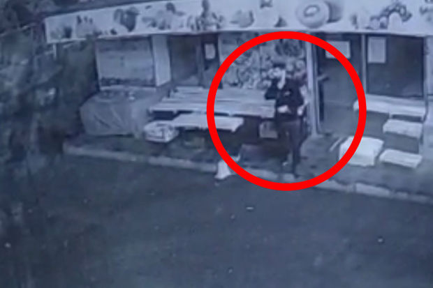 Bakıda oğurluq kameralara düşdü - ANBAAN VİDEO