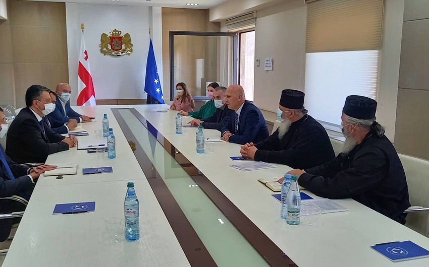 Gürcüstanın Dini Məsələlər üzrə Dövlət Agentliyinin sədri Azərbaycana səfərini dəyərləndirib