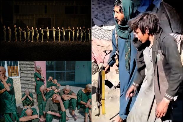 Talibanın narkoman “ovundan” görüntülər - FOTO