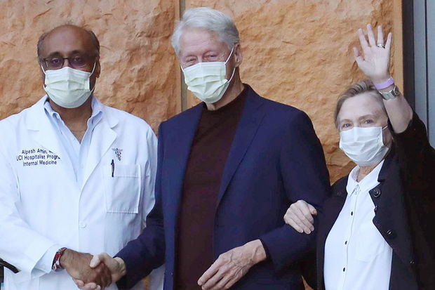 Xəstəxanadan çıxan ABŞ-ın sabiq prezidenti səhhətindən danışdı – FOTO/VİDEO