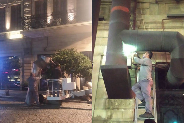 В Баку продолжаются мероприятия по устранению нарушений при эксплуатации исторических зданий - ФОТО