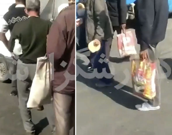 İranda xalqın acınacaqlı durumu: Yoxsulluq ucbatından insanlara nəzir çörək paylanılır - VİDEO