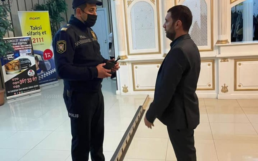 DİN: COVID-19 pasportu olmayan mərasim yerlərinə polisin naryad qrupları cəlb edilib