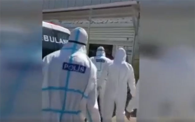 Evdən çıxan COVID-19 xəstəsi saxlanıldı